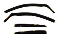 Heko -15241, windscherm voor Ford Focus MK1 MK I, Limousine, 1998-2004, getint, 4 stuks