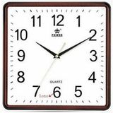 Générique Horloge met HD 720P Wifi spioncamera vierkant sinaasappel