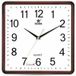 Horloge met HD 720P Wifi spionagecamera vierkant oranje