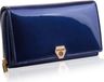 Betlewski BPD-VS-513 MARINEBLAU GLÄNZEND: Portefeuille pour femme, bleu marine, brillant