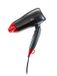 Solis Home & Away 1800W Hair Dryer - Black/Red - Travel-Friendly