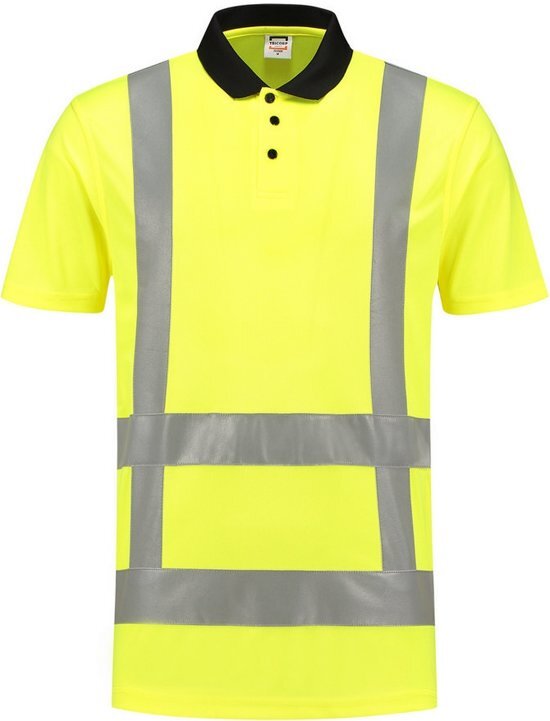 Tricorp polo RWS Birdseye - fluor geel - 203006 - maat 3XL