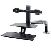 Ergotron WorkFit-A 61 cm (24") Bureau Zwart
