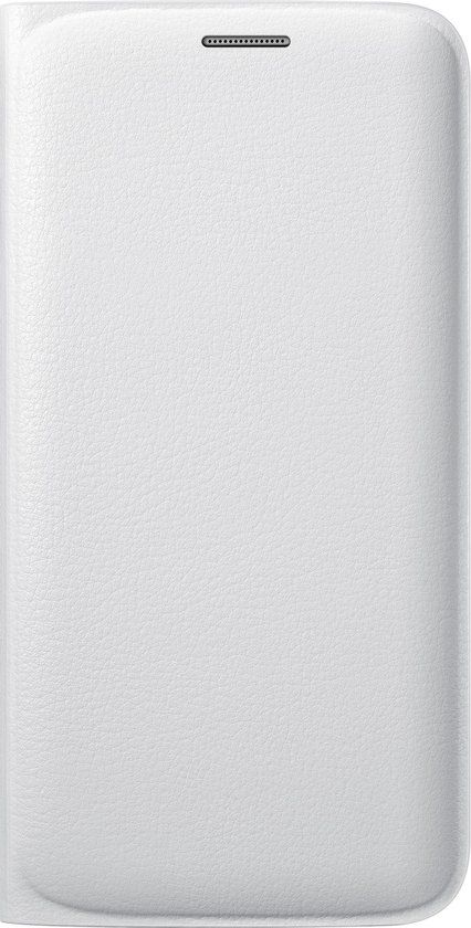 Samsung S6 edge Flip Wallet - Wit