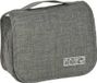 Trousse de maquillage pliable grise - Élégante et pratique KP36290