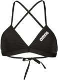 Arena Bikini Topje Team Tie Back Zwart