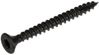 Blackline Spaanplaatschroeven - Zwart - Platkop - Torx - 5.0 x 80mm - 10 stuks