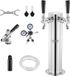 VEVOR Kegerator set, acier inoxydable, avec un point de tirage, 2 raccords de robinet