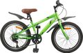 Vélo enfant 24 Pouce 6-Vitesse pour 8-12 ans Vert