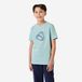 PUMA T-shirt kinderen katoen hemelsblauw print
