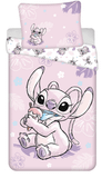 Disney Lilo & Stitch Dekbedovertrek Ice Cream - 140 x 200 cm / 70 x 90 cm - Katoen
