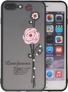 Love Forever Hoesjes Geschikt voor iPhone 7 / 8 Plus Roze