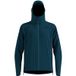 Odlo X-Alp Waterproof Pro Heren Hardloopjas - petrolblauw, Maat XL