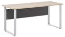 Bureau Denver, finition chêne clair/anthracite, 160x65 cm