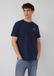 s.Oliver - Heren - T-shirt met print op voorzijde - Navy - Maat M