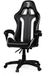 Qubick Gaming Chair Juventus tot het einde, kunstleer, wit/zwart, standaard