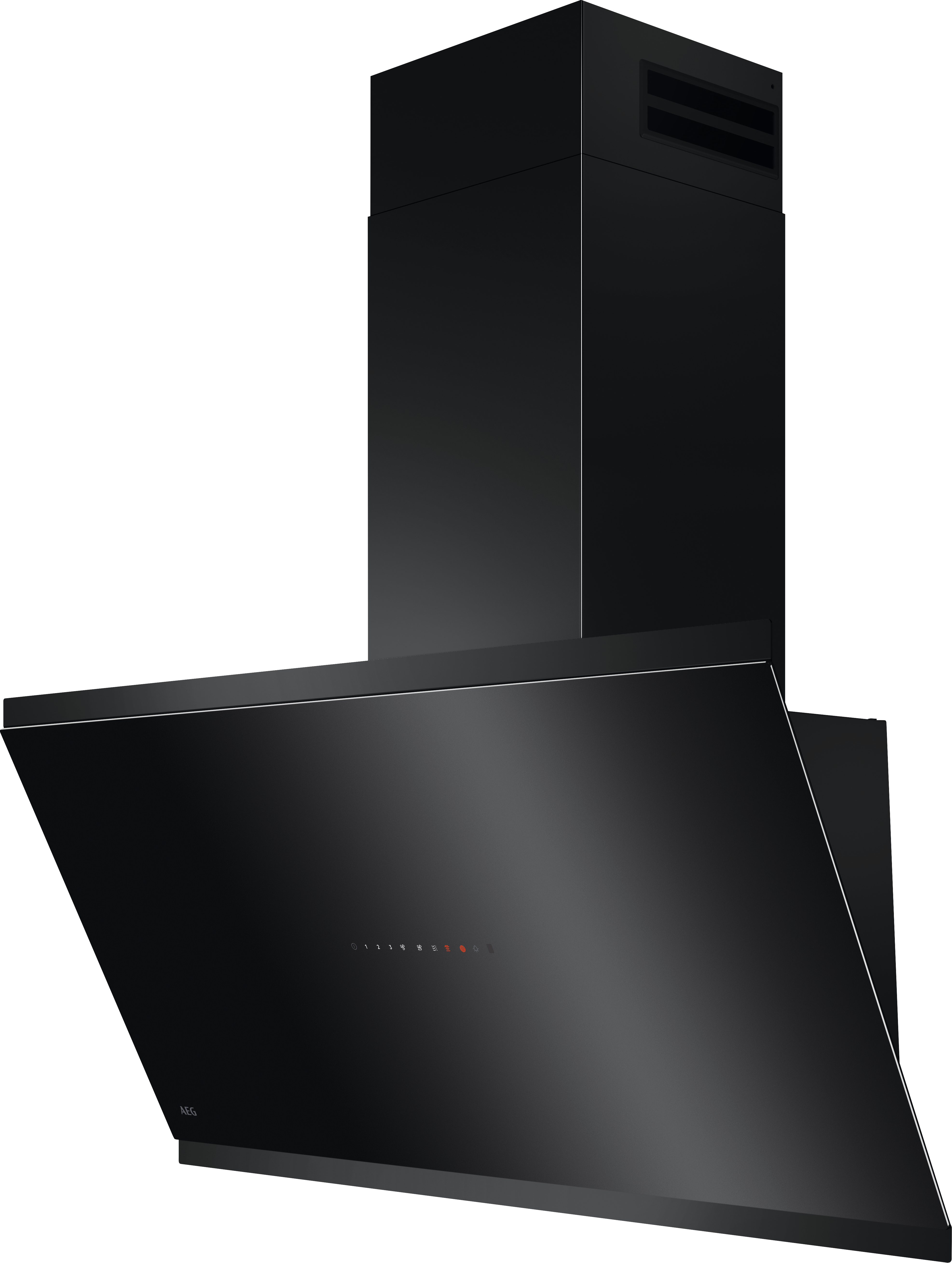 AEG GV77D91SB - Wall-mounted Cooker Hood - Black - 445 m³/uur