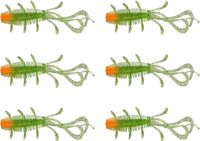 Berkley PowerBait Sick Bug - Firetiger - 10cm - 6 Stuks