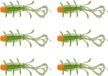 Berkley PowerBait Sick Bug - Firetiger - 10cm - 6 Stuks