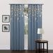 Lush Decor Vallende Bloemen Gordijn Enkel Paneel, Raam, 213 x 107 cm, blauw