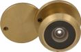 AMIG Peephole - Brass - Polished - 160° View - For Doors 15-25 mm
