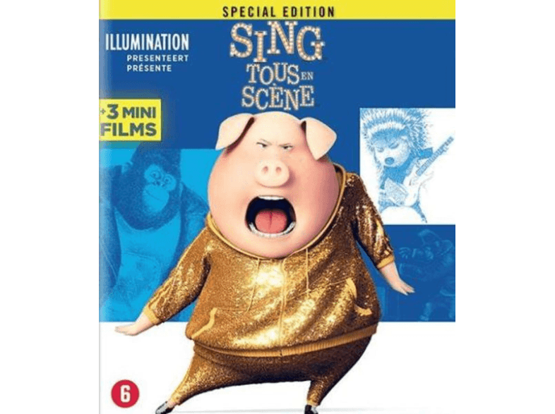 Universal Pictures Sing Blu ray