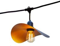 Lumisky E27 Gedraaide metalen slinger 6M HAT