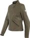Dainese Santa Monica, geperforeerde damesmotorfietsjas van leer, lichtbruin, maat 38