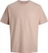 Jack & Jones T-shirt Jormontauk Aop Back Tee Ss Crew Nec 12292148 Peach Melba Mannen Maat - S