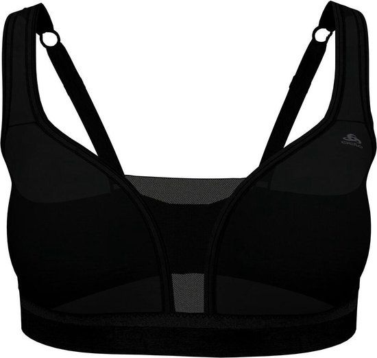 ODLO Sports Bra Padded High Sportbeha Dames - 85D - Black