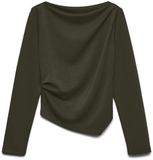 Vero Moda VMMILLE One-shoulder blouse Forest Night L