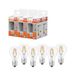 OSRAM LED-lamp Stervorm A40 filament, 6500 K koelwit daglicht, 3,4 W, E27, helder, 470 lm, 15.000 uur, 6-Pack