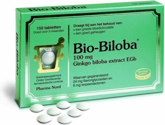 Pharma Nord Bio-Biloba Tabletten 150st