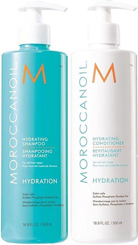 Moroccanoil Hydrating Shampoo & Conditioner DUO Set - 2x 500 ml - Unisex