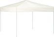 vidaXL Partytent inklapbaar 3x3 m crèmekleurig