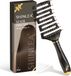 SHINLEA Brosse à cheveux, Marron