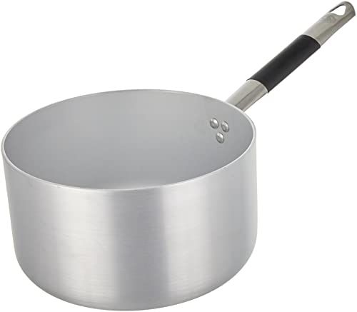 Pentole Agnelli Line aluminium inductiepan - 24 cm - zilver/zwart