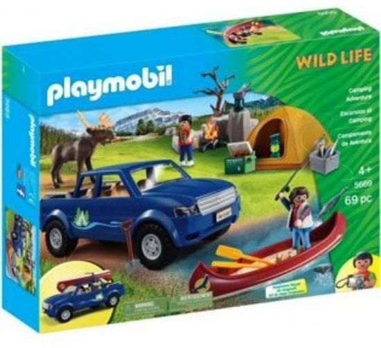 Playmobil Wild Life Camping Adventure - 5669