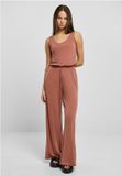 Urban Classics Long Sleeveless Modal Jumpsuit 4XL Oranje