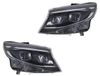 HELLA Koplampset links en rechts, 12V LED, voor MERCEDES-BENZ