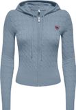 ONLY ONLIBI Hoodie Dusty Blue