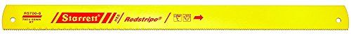 Starrett RS700-6 Redstripe metaalzaagblad, 0,3 cm dik, 6 TPI, 71,1 cm lang x 6,4 cm breed, 6 stuks
