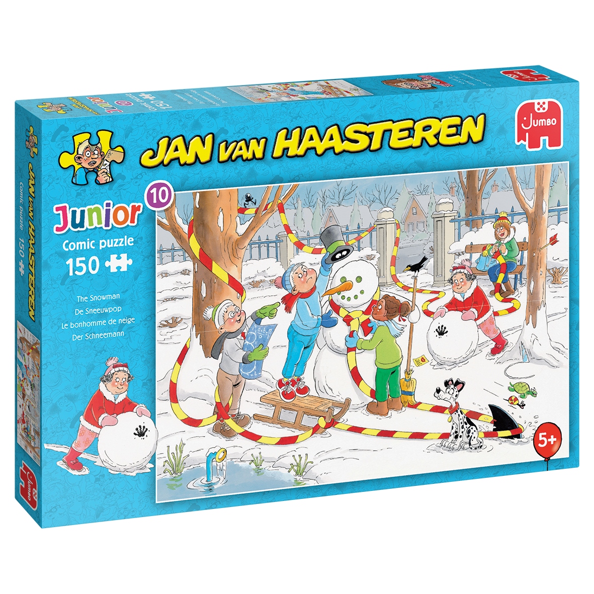 Jan van Haasteren Junior Snowman - 150 stukjes - Puzzel - 5+ jaar