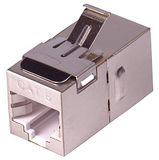 PremiumCord Koppeling RJ45 Cat6 8/STP, geschikt voor patchpaneel in plaats van Keystone, srjp-05