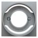 Hager 11981404 wandplaat/schakelaarafdekking aluminium