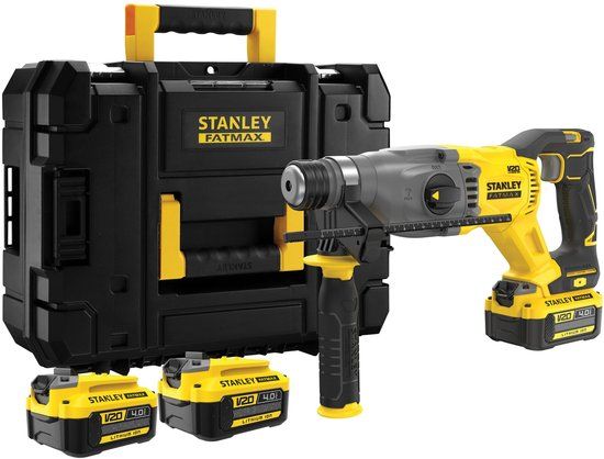 STANLEY SFMCH900M22 FATMAX® Accu Combihamer SDS+ 2,0J 18V 4.0Ah in TSTAK