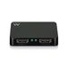 glowster 4K 1x2 High Speed HDMI-splitter met 3D-ondersteuning voor het spiegelen van audio- en videosignalen op meerdere schermen.
