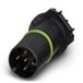 Phoenix Contact 1552227 M12 Noir, Vert