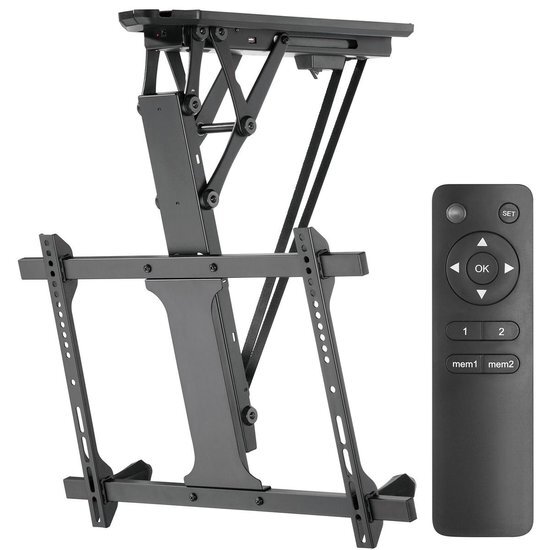 MacLean Elektrische plafondbeugel voor TV met afstandsbediening, 32 "-70" max 35kg MC-880 max VESA 600x411