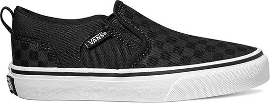 VANS YT Asher (Checker) Black/Black - Maat 29